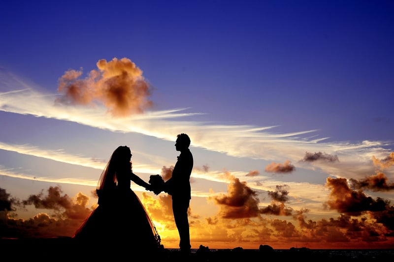 Sunset Wedding on the Beach